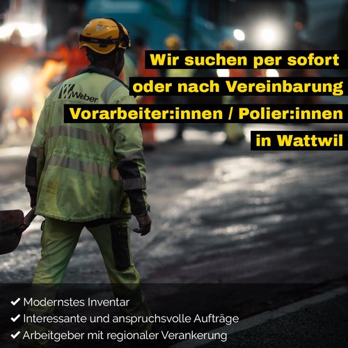 Interesse? Bewirb dich jetzt mit dem Link in der Bio! ⚠️
#weber #weberbau #stelleninserat #baubranche #vorarbeiter Interesse? Bewirb dich jetzt mit dem Link in der Bio! ⚠️
#weber #weberbau #stelleninserat #baubranche #vorarbeiter